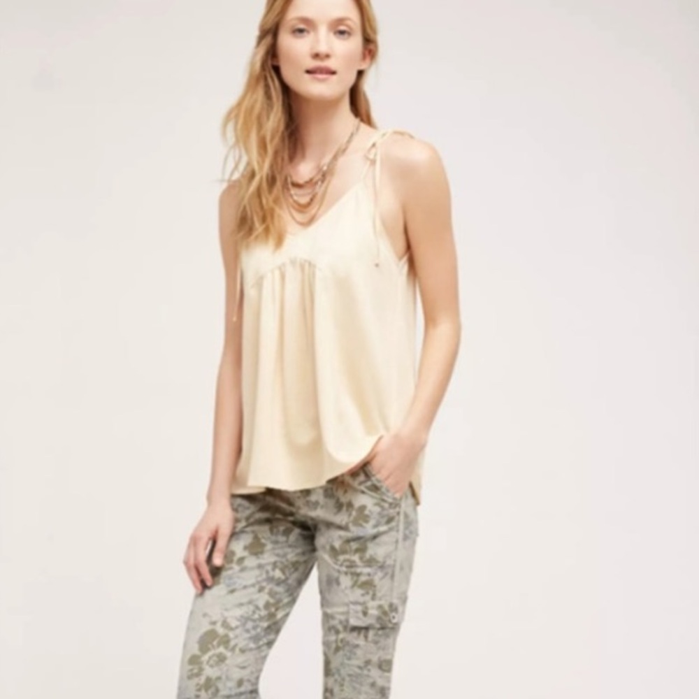 Anthropologie Hei Hei Wanderer Flower Camo Cargo pants - Sz. 14